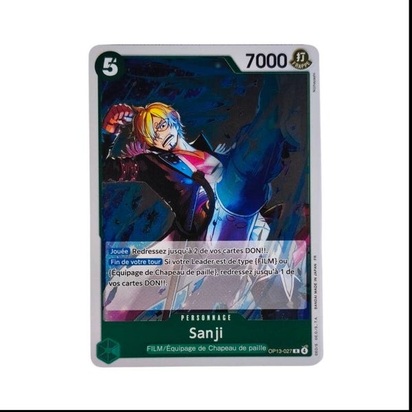Sanji – Carte One Piece TCG – Personnage – OP13 – 027/129 – Version Française 🇫🇷