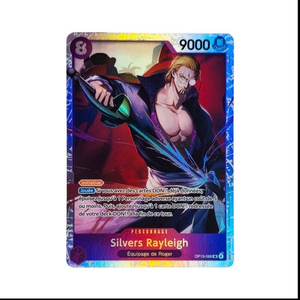 Silvers Rayleigh – Carte One Piece TCG – Personnage – OP13 – 066/129 – Version Française 🇫🇷