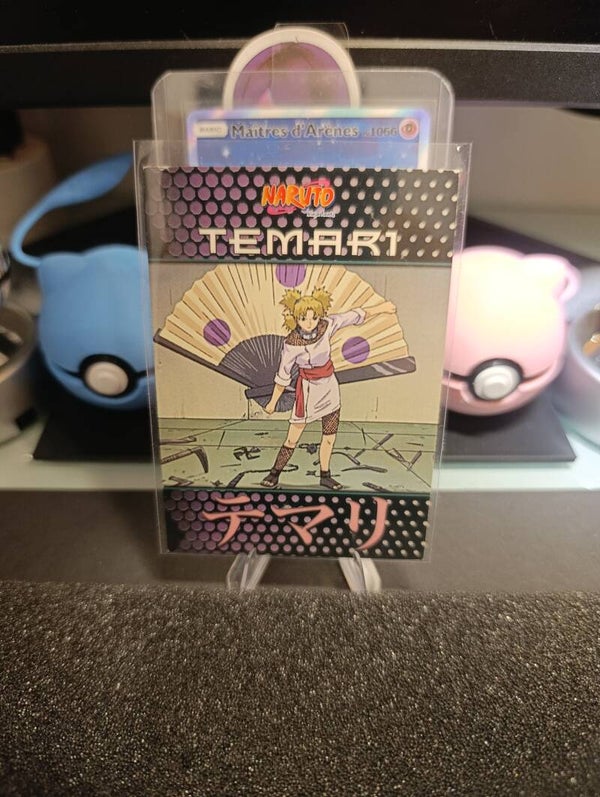Temari #47 – Naruto Panini 2002 – Carte Française 🇫🇷