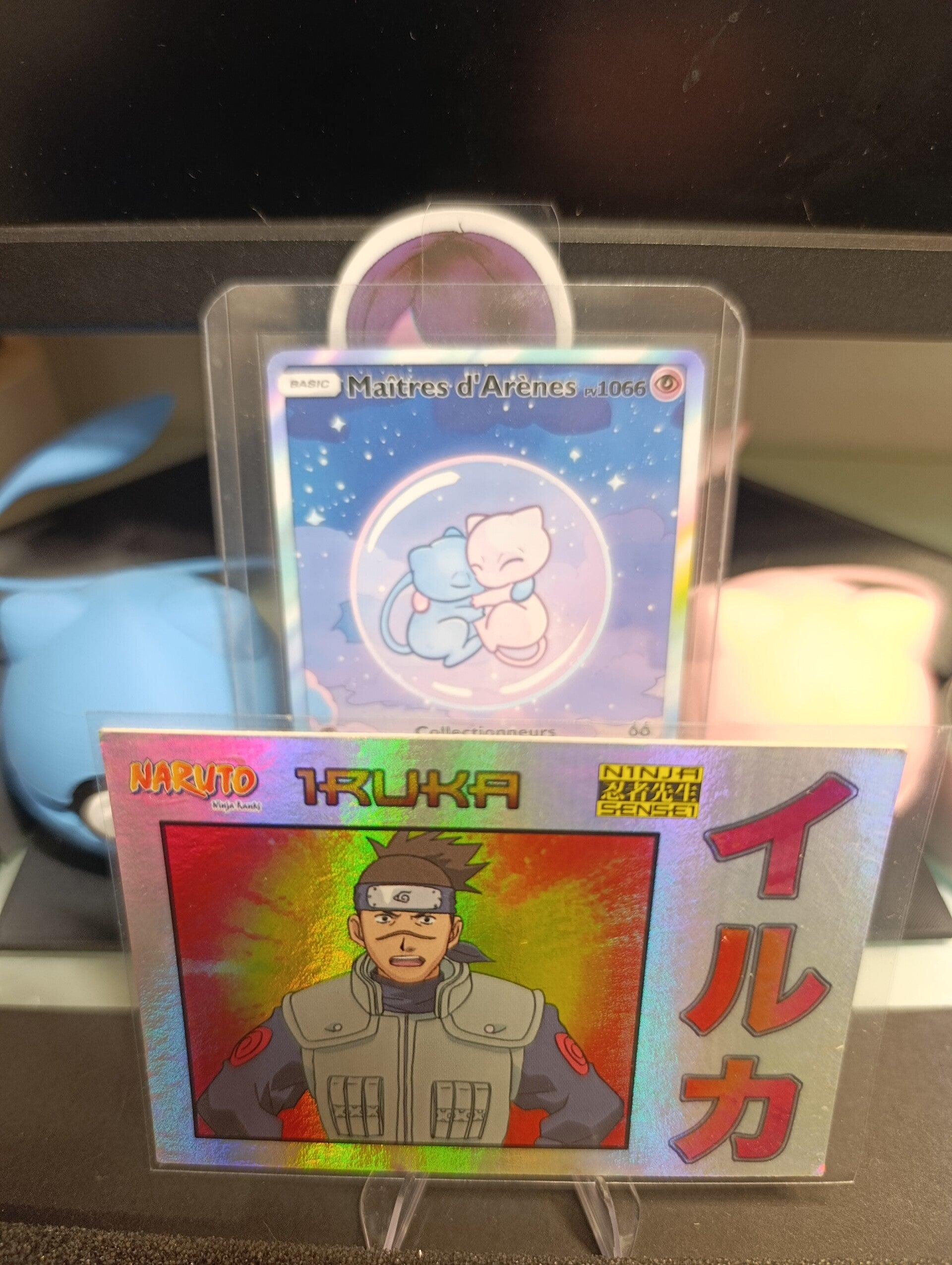 A4 NS5 Iruka – Naruto Panini 2002 – Carte Brillante Foil 🇫🇷