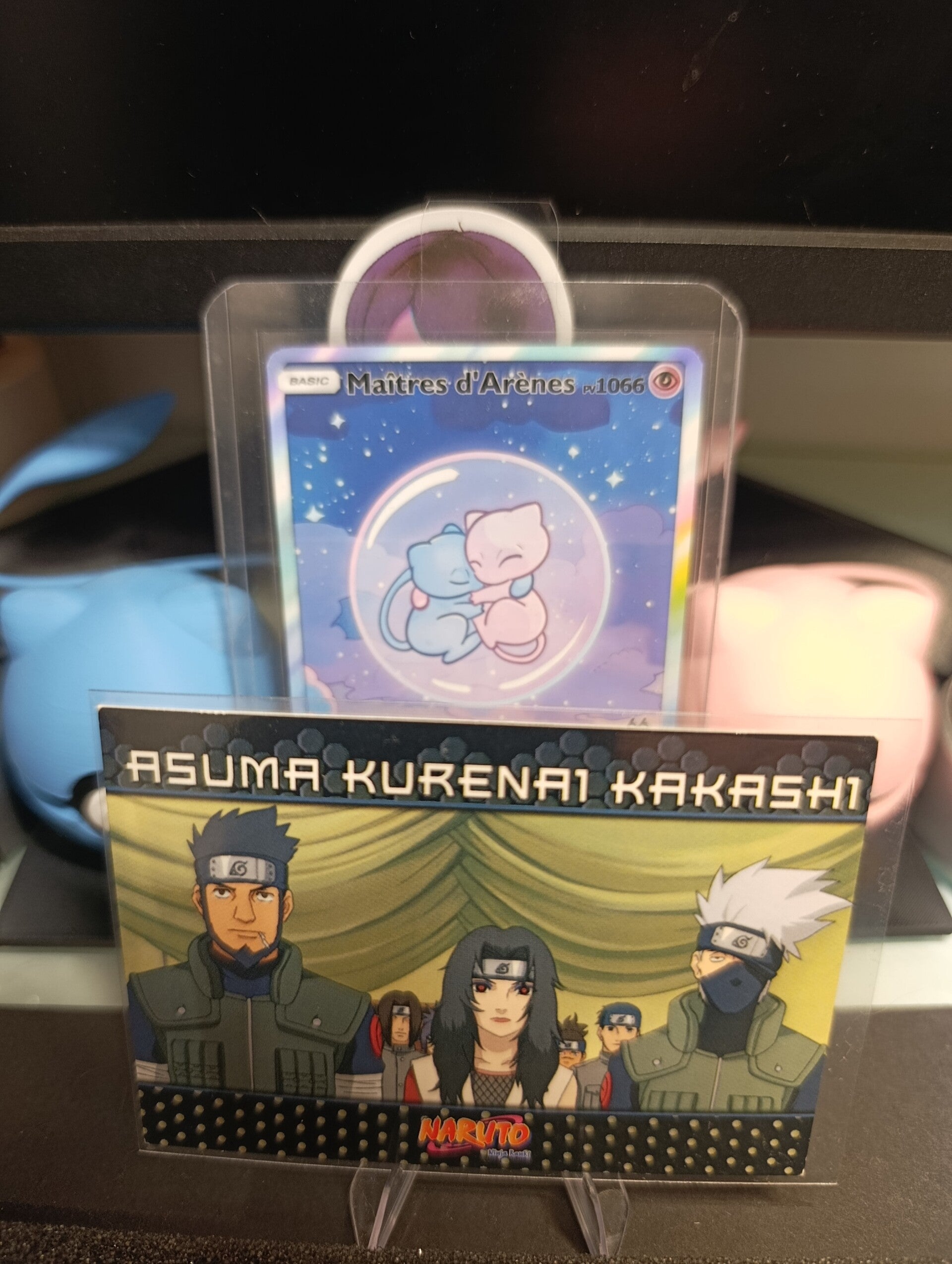 Asuma • Kurenai • Kakashi #69 – Naruto Panini 2002 – Carte Française 🇫🇷