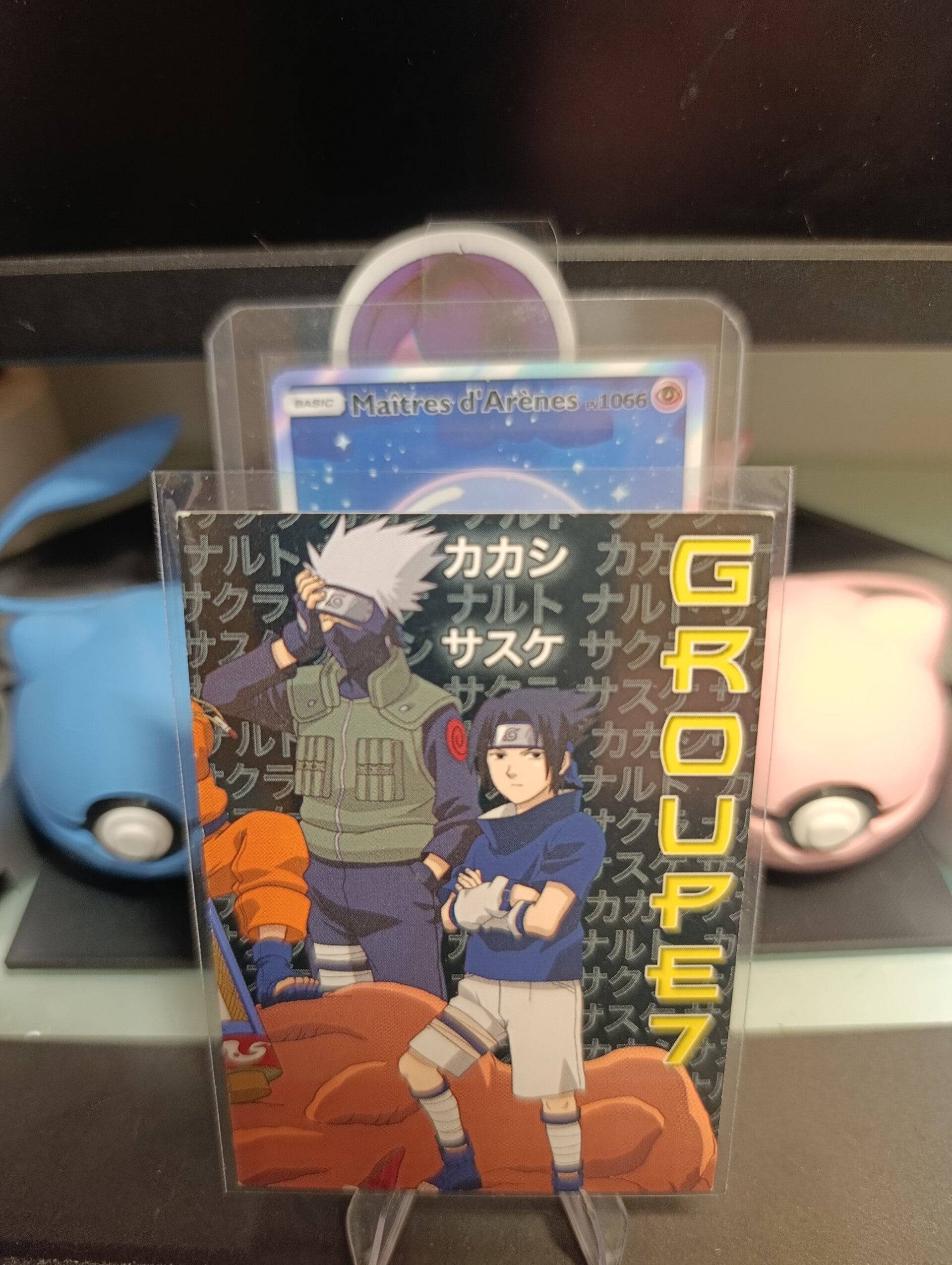 3 Groupe 7 – Naruto Panini 2002 – Carte Française 🇫🇷