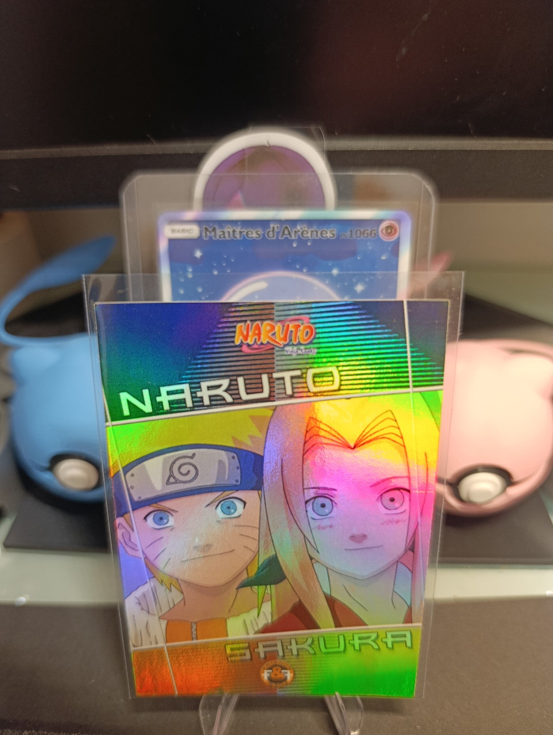 FF3 Naruto & Sakura – Naruto Panini 2002 – Carte Holographique Française 🇫🇷✨