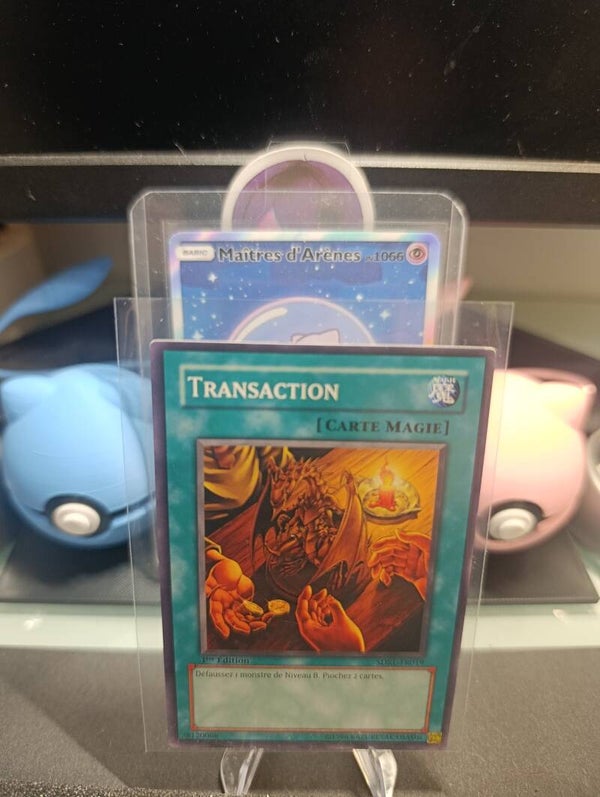Transaction – SDRL-FR019 🇫🇷 – 1ʳᵉ Édition – Carte Yu-Gi-Oh! | État Excellent
