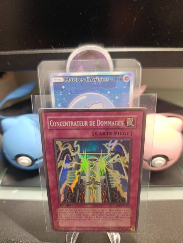 Concentrateur de Dommage – SOI-FR052 – 1ʳᵉ Édition FR – Carte Yu-Gi-Oh! 🇫🇷