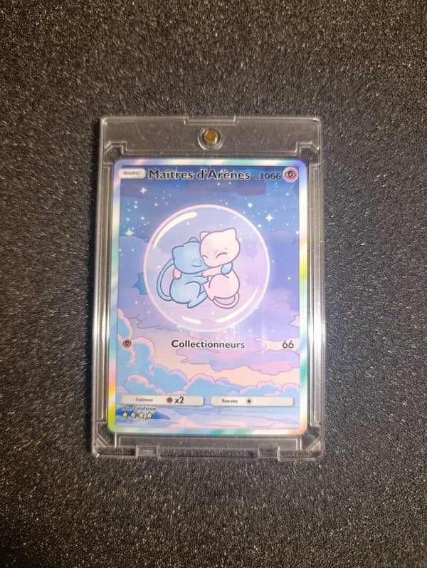 Porte-Carte Pokémon Acrylique Magnétiques Ultra-Clairs
