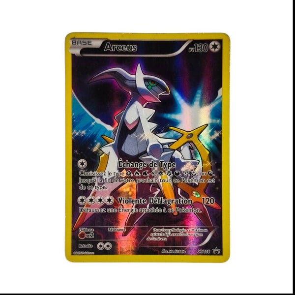 Arceus XY116 – Full Art – Promo XY – Pokémon – Carte Française 🇫🇷