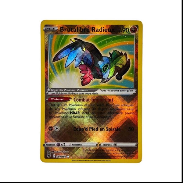 Brutalibré Radieux 081/189 – Astres Radieux – Pokémon – Carte Française 🇫🇷