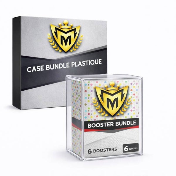 Case Plastique Booster Bundle Pokémon – Protection PET 0.45 mm