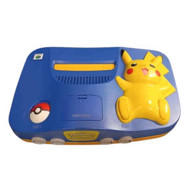 Nintendo 64 Édition Pikachu – Console Collector avec Câbles et Manette