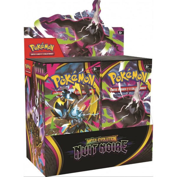 Display Pokémon Méga-Évolution ME05 Nuit Noire FR