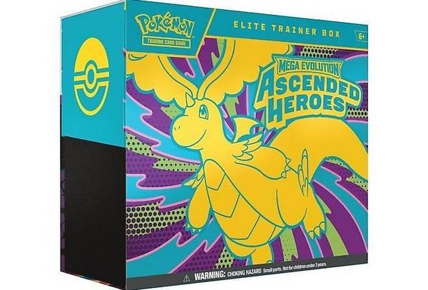 Pokémon ETB Ascended Heroes ME2.5 – Elite Trainer Box Anglais