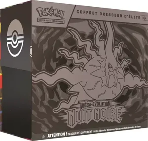ETB Pokémon Nuit Noire ME05 FR – Coffret Dresseur d’Élite