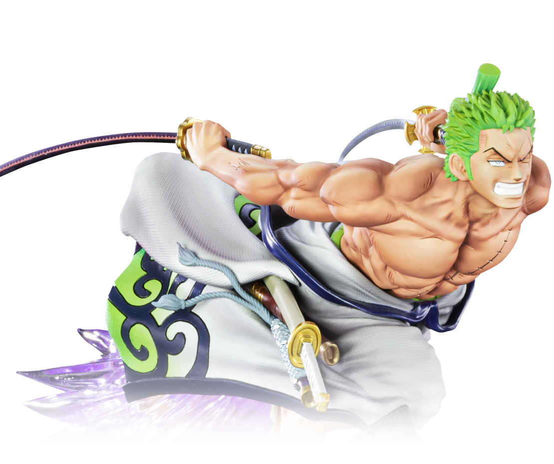 Figurine Roronoa Zoro (Wano) Ikigai – Résine Premium One Piece Tsume Art (Édition limitée)