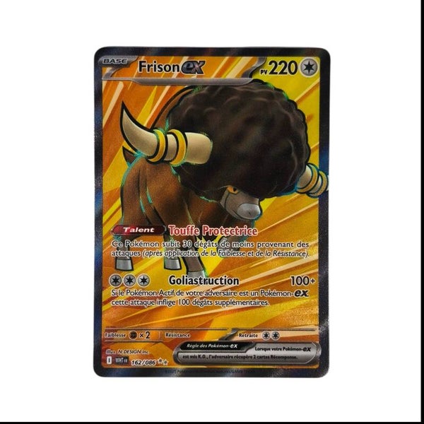Frison ex 162/086 (UR) – Flamme Blanche – Pokémon – Carte Française 🇫🇷