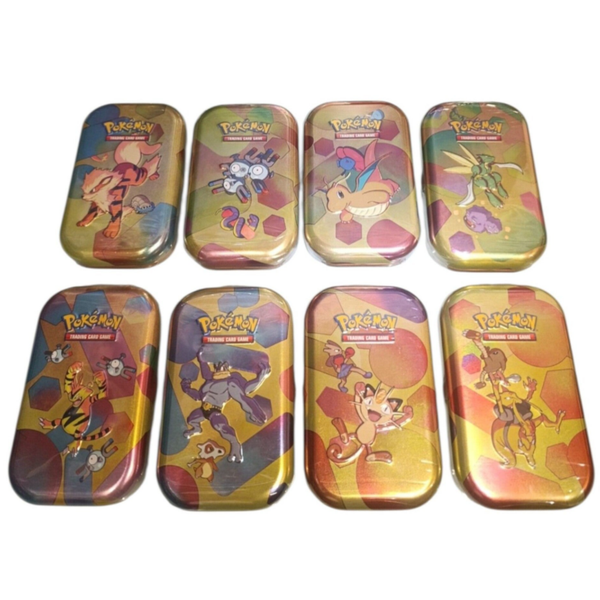 Set 8 Mini-Tin 151 en version anglaise 🇬🇧 (Pokémon TCG Scarlet & Violet – 151).