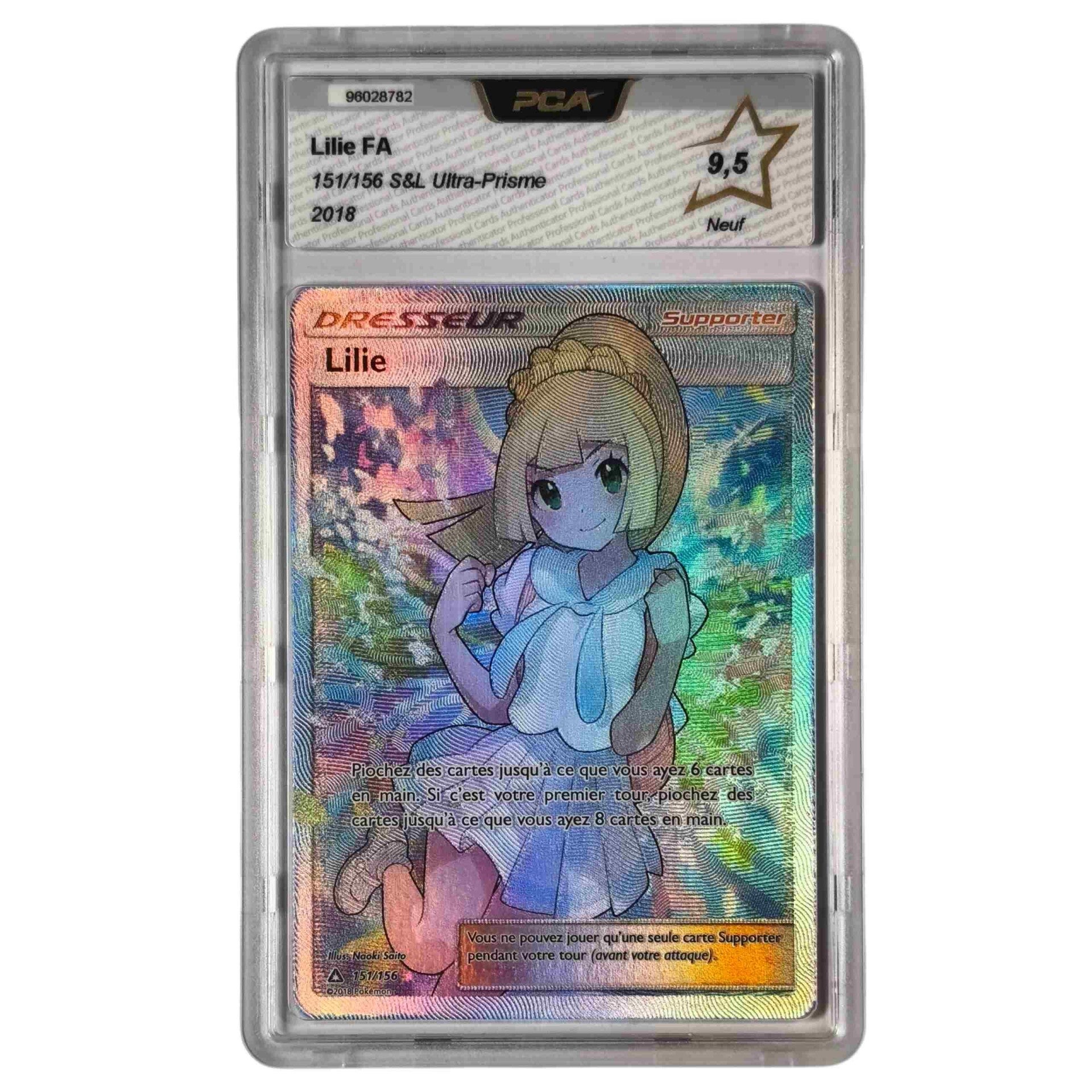 Lillie Full Art #151/156 – Ultra Prisme – PCA 9.5 – Carte Française 🇫🇷