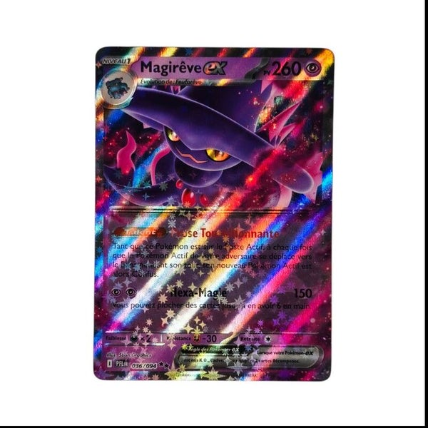 Magirêve ex 036/094 – Ultra Rare – Flammes Fantasmagoriques (PFL) – Pokémon – Carte Française 🇫🇷