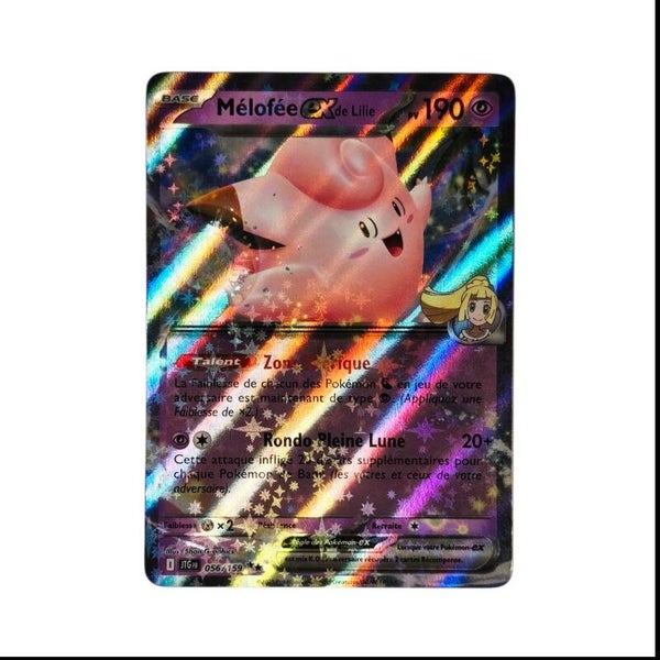 Mélodelfe ex de Lilie 056/159 – JTG Aventures Ensemble – Pokémon – Carte Française 🇫🇷