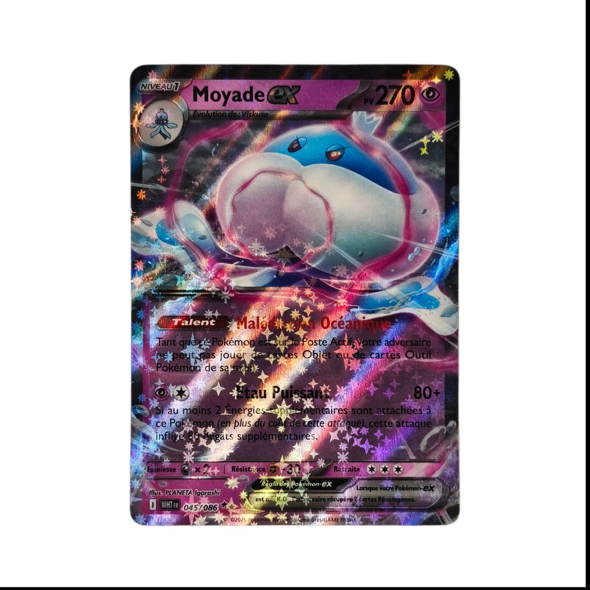 Moyade ex 045/086 – Flamme Blanche – Pokémon – Carte Française 🇫🇷