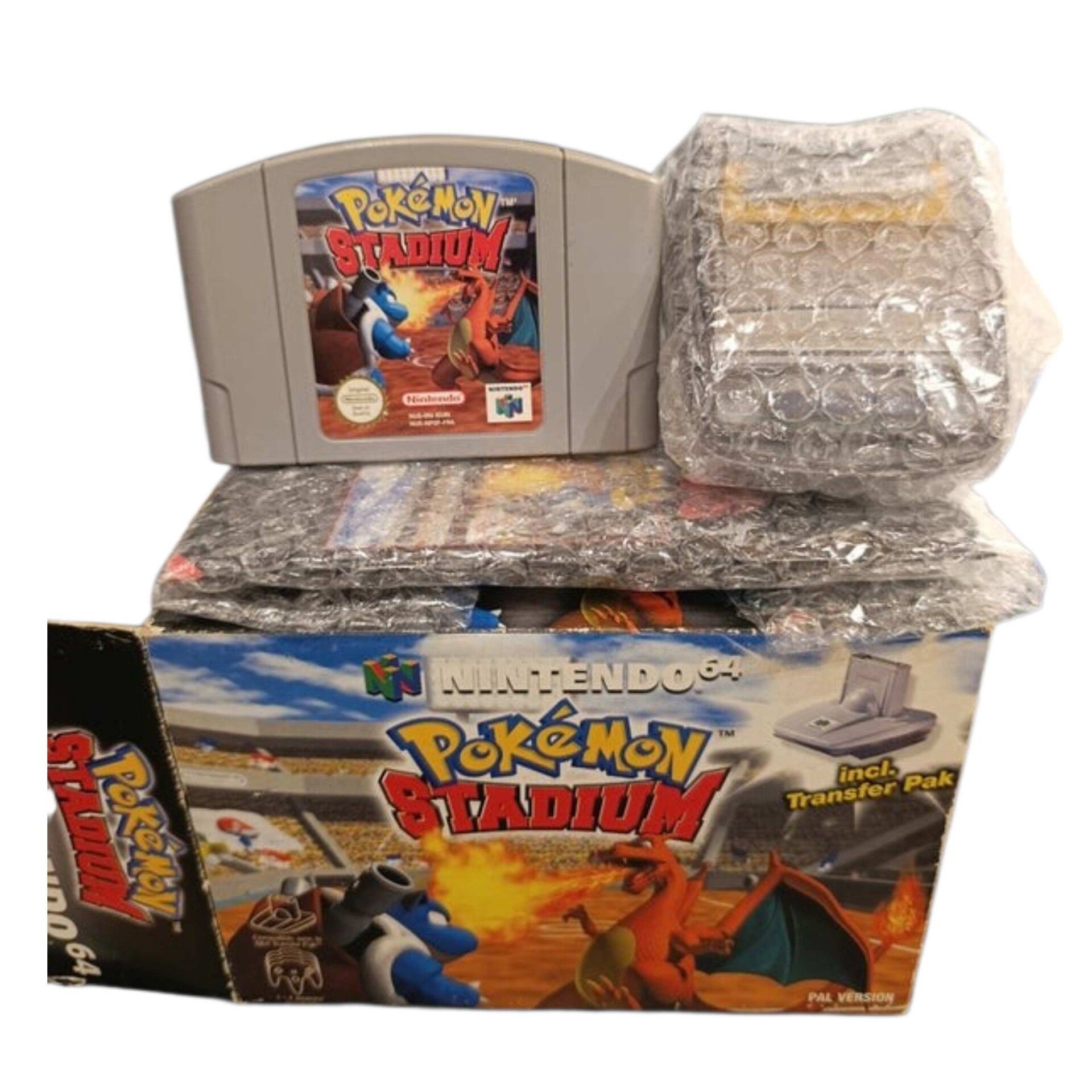 Pokémon Stadium – Nintendo 64 (N64) – Version PAL – Jeu culte Pokémon en 3D