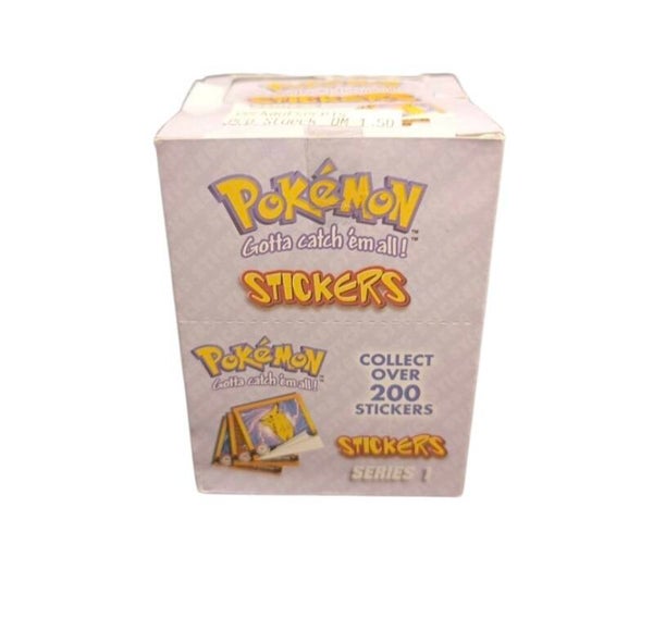 Pokémon Artbox Stickers – Series 1 – Stickers Vintage Original