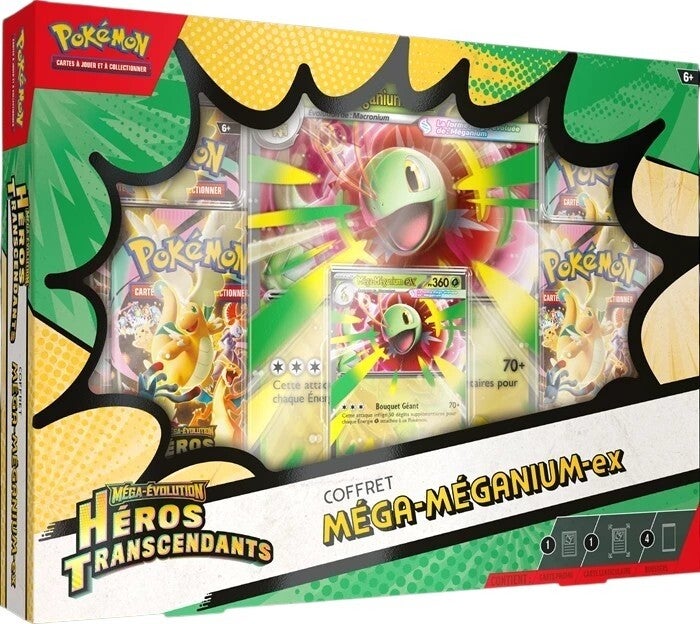 Coffret Méga-Méganium ex Héros Transcendants 2.5 – FR
