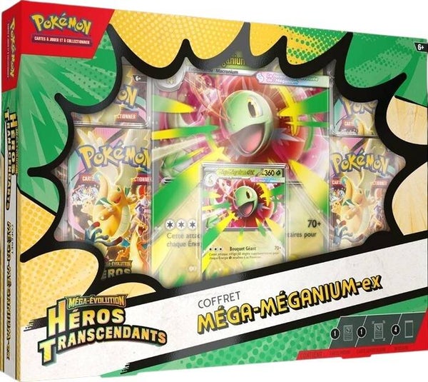 Coffret Méga-Méganium ex Héros Transcendants 2.5 – FR