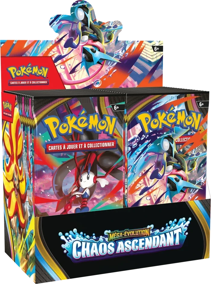 Display Pokémon ME04 Chaos Ascendant FR