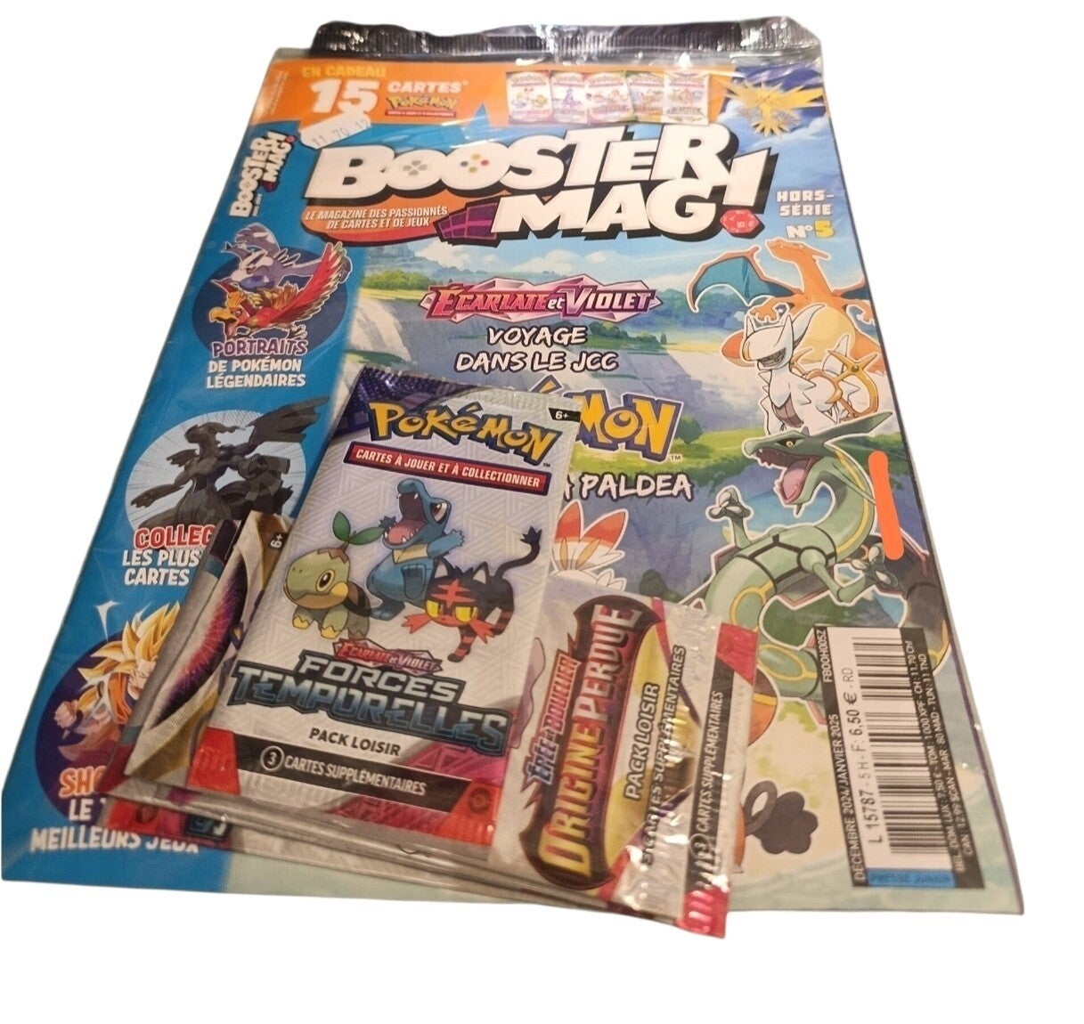 Booster Mag Hors-Série n°5 – Magazine Pokémon + Cartes – Français 🇫🇷c