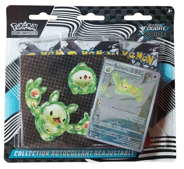 Tri-Pack Foudre Noire – 3 Boosters + Promo + Autocollants – Pokémon JCC Français 🇫🇷