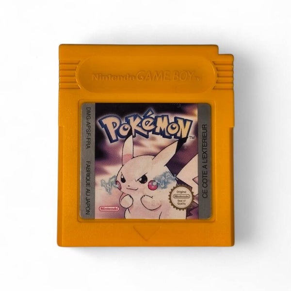 Pokémon Version Jaune – Game Boy / Game Boy Color – Version Française 🇫🇷