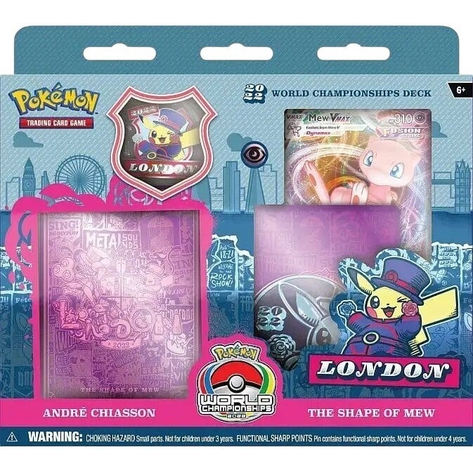 Pokémon TCG 2022 World Championships Deck – André Chiasson (The Shape of Mew) – Édition Anglaise 🇬🇧