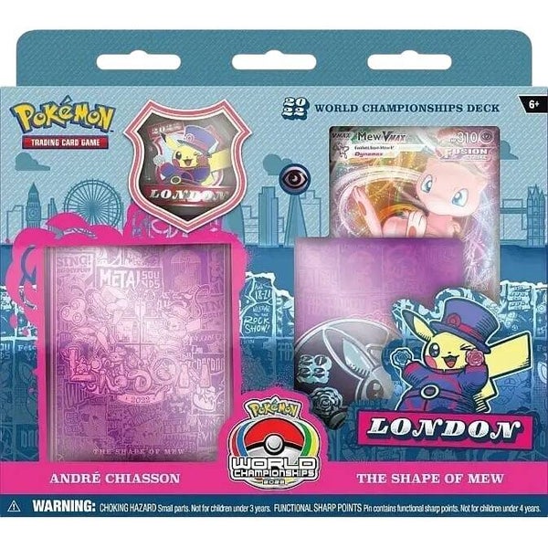 Pokémon TCG 2022 World Championships Deck – André Chiasson (The Shape of Mew) – Édition Anglaise 🇬🇧