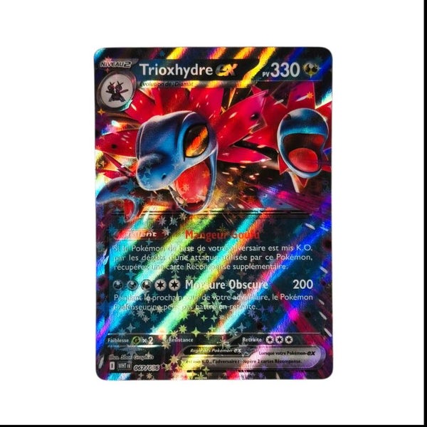 Trioxhydre ex 067/086 – Ultra Rare Full Art – Flamme Blanche – Pokémon – Carte Française 🇫🇷