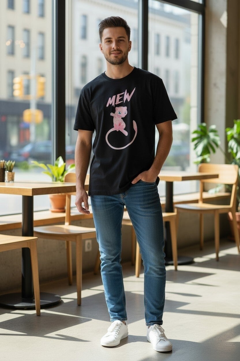T-Shirt Pokémon Mew – Tee Culture Officiel