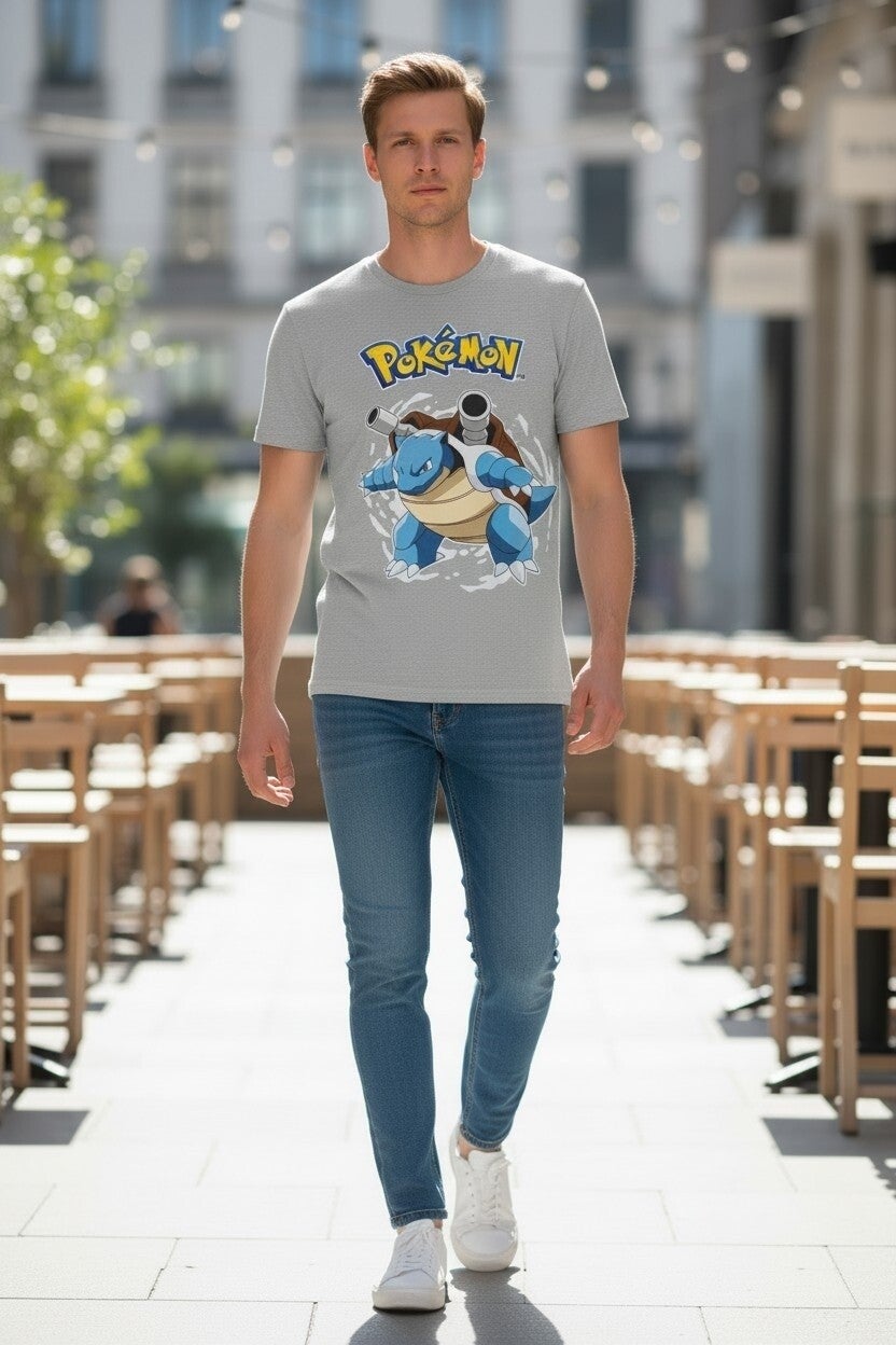 -Shirt Pokémon Tortank (Blastoise) – Tee Culture Officiel