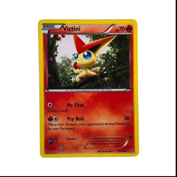 Victini 13/108 – Legendary Treasures – Pokémon – English Card 🇬🇧