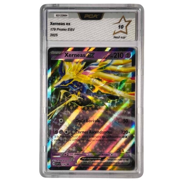 Xerneas Ex Promo #179 – Pokémon Scarlet & Violet – Gradée PCA 10 – Carte Française 🇫🇷