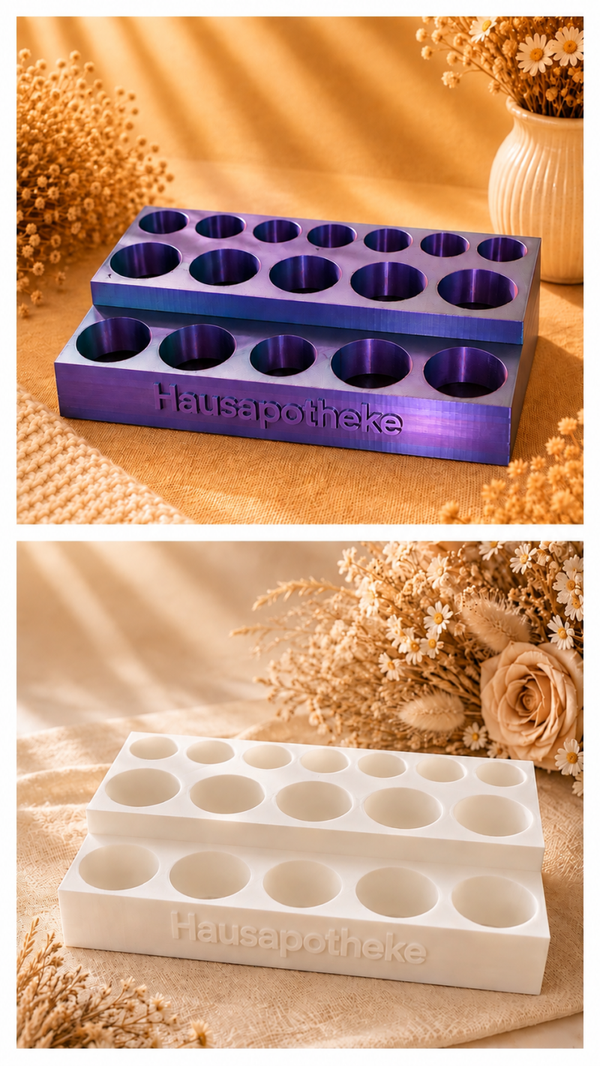 DõTERRA Öl Aufsteller für das Home Essentials Kit, ein- und mehrfarbig