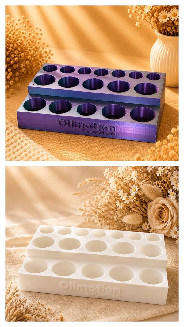DõTERRA Öl Aufsteller für das Home Essentials Kit, ein- und mehrfarbig