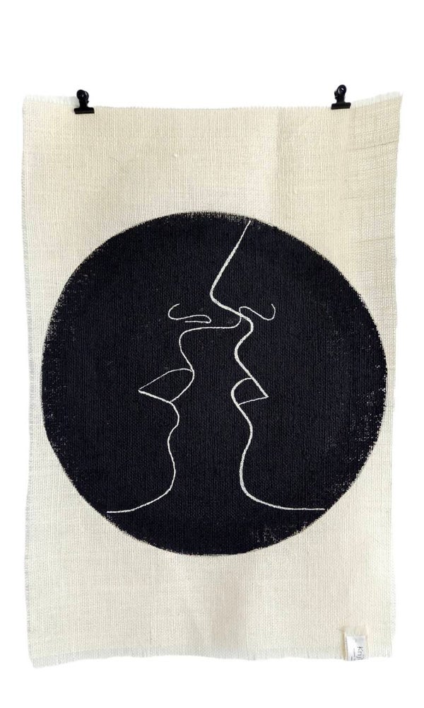 Jute Wanddoek | Kus