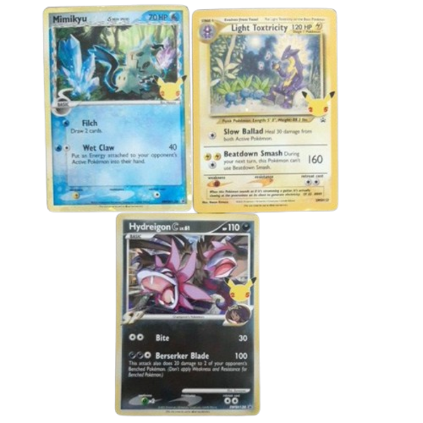 Chase Card - Mimikyu, Hydreigon, Toxtricity - Promo