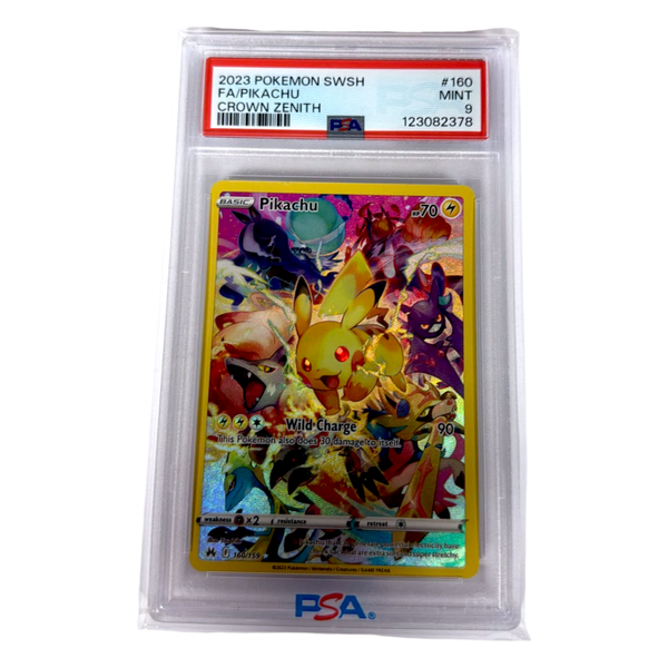 Pikachu PSA 9