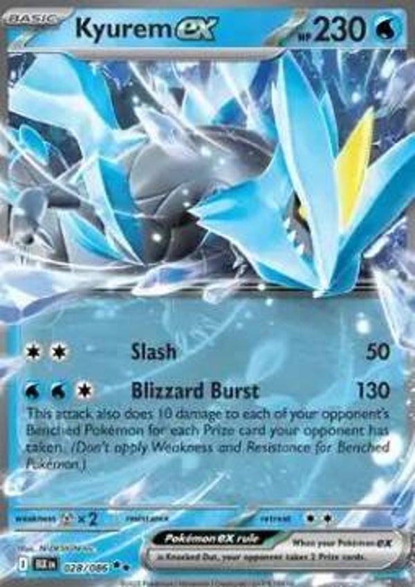Chase Card - Kyurem 028 - Black Bolt
