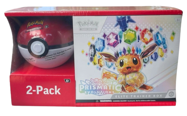 Prismatic Evolutions Elite Trainer Box & Pokeballlll
