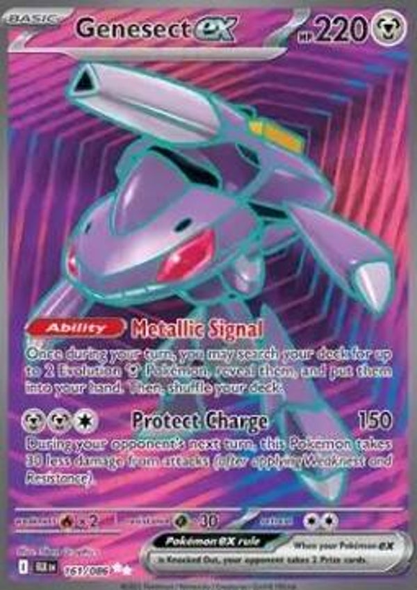 Chase Card - Genesect 161 - Black Bolt