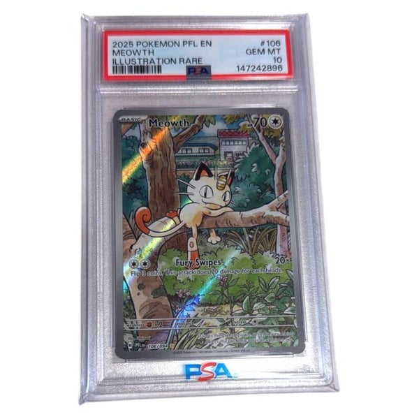 Meowth PSA 10