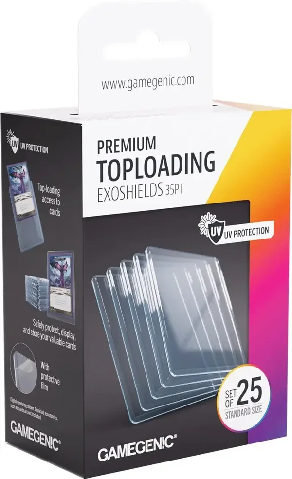 PREMIUM Toploading Exoshields (25)