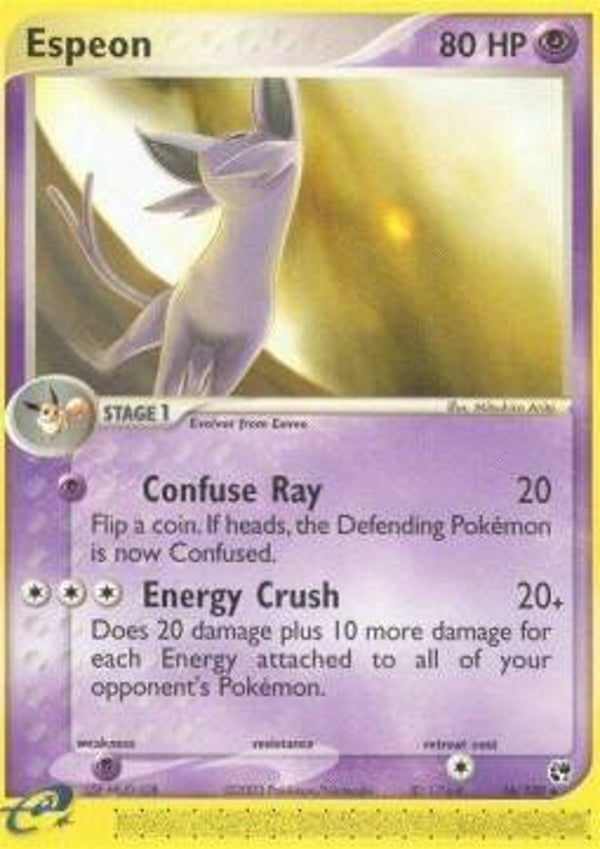 Chase Card - Espeon 16 - EX Sandstorm